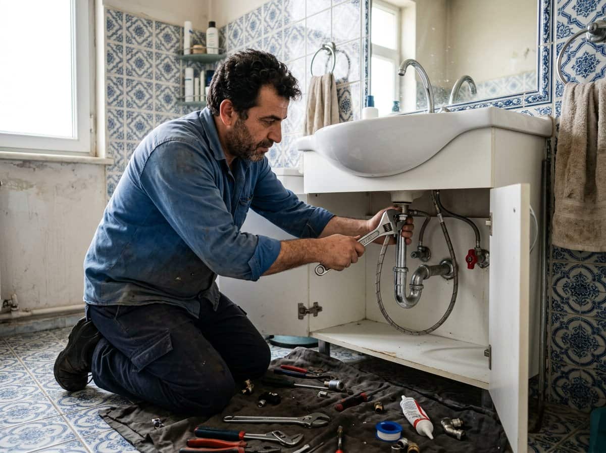 Taharet Musluğu Tamiri ön kontrol