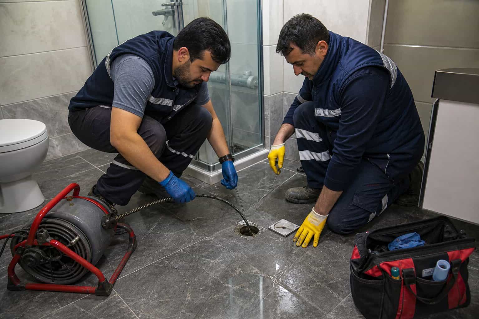 Kemer Banyo Gideri Açma